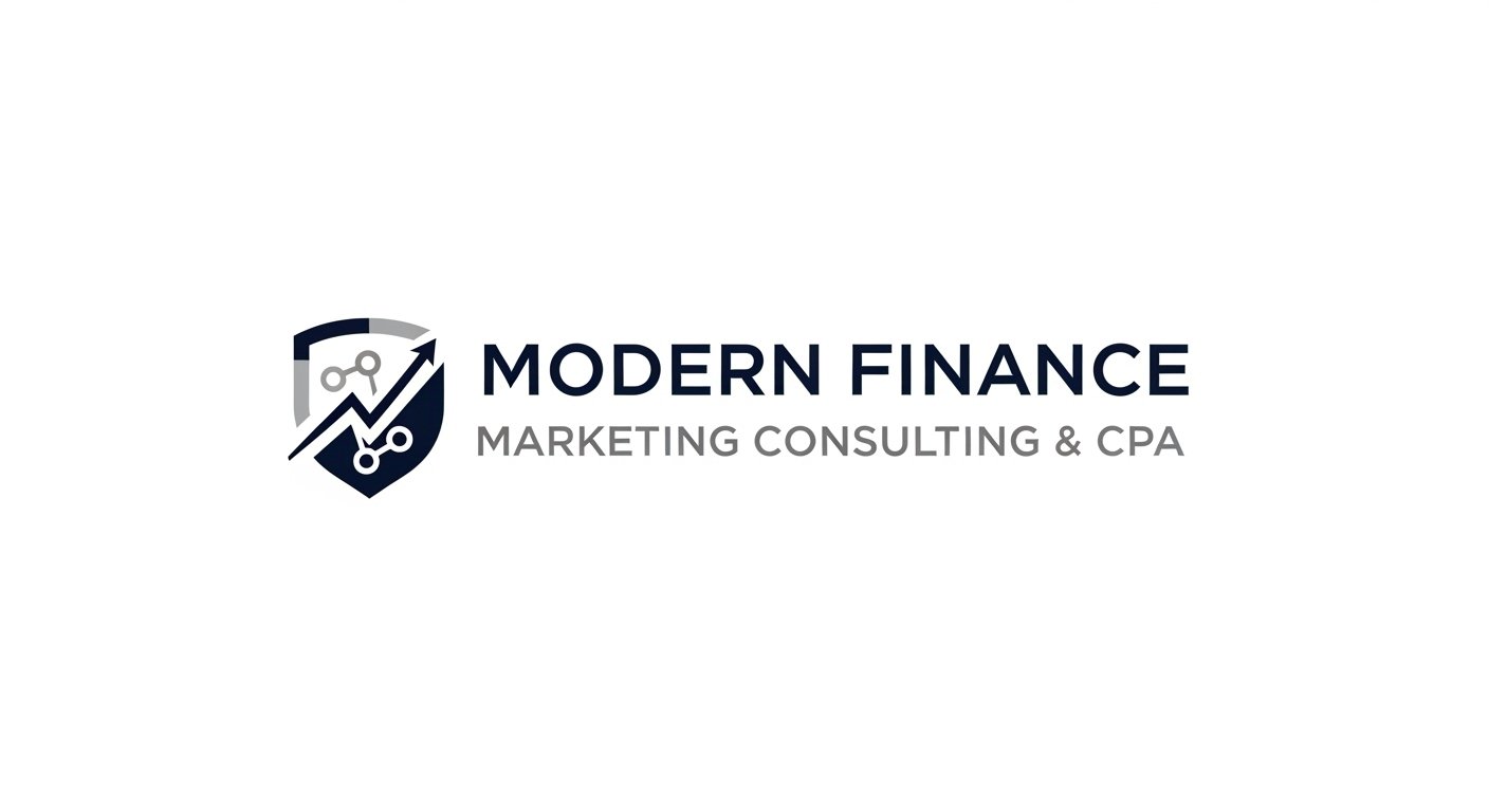 How To Do Modern Finance, Marketing, Consulting & CPA Logo Design
