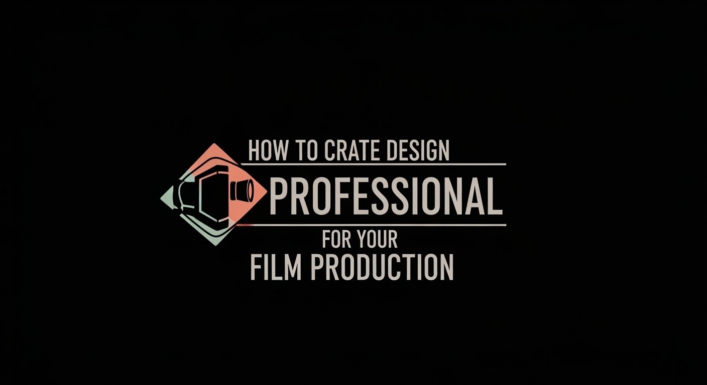 How to Crate Design a Professional Logo for Your Film Production Company