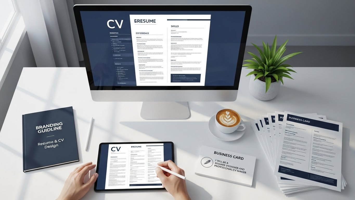 I will design a professional resume and create a standout CV for you