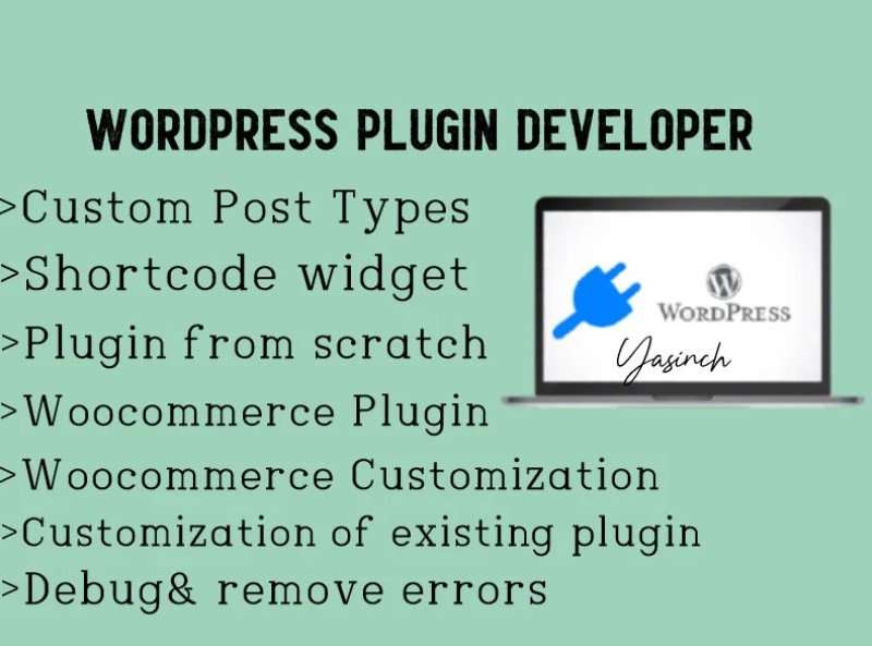 I Will Create a Custom WordPress Plugin or Theme for You