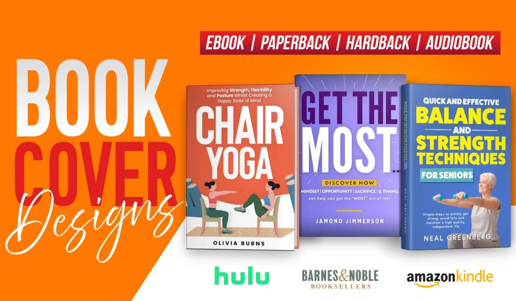 I will do non fiction book cover, ebook cover, minimalist book cover design