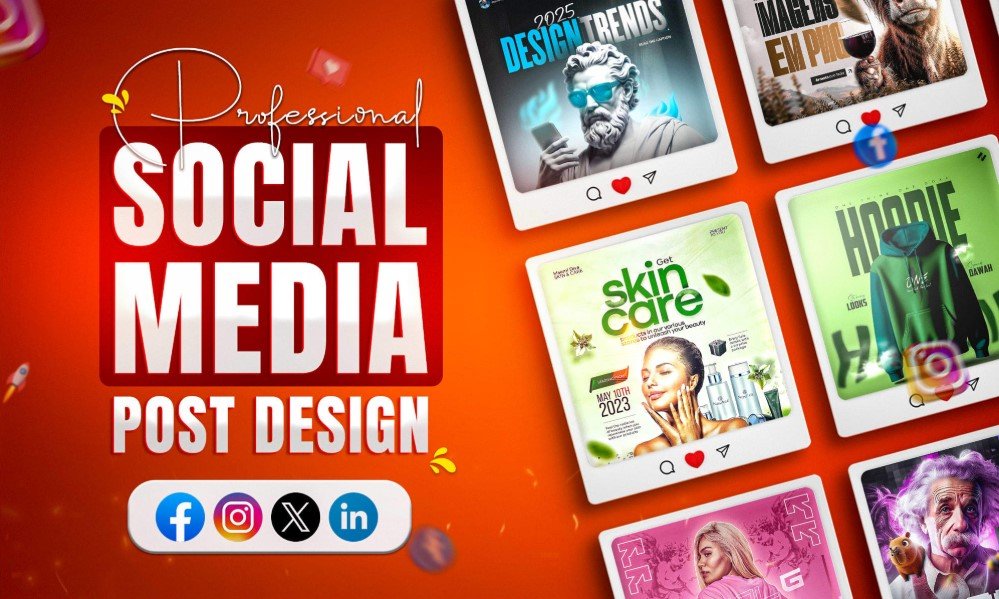 I will do creative ads for social media post facebook post instagram post