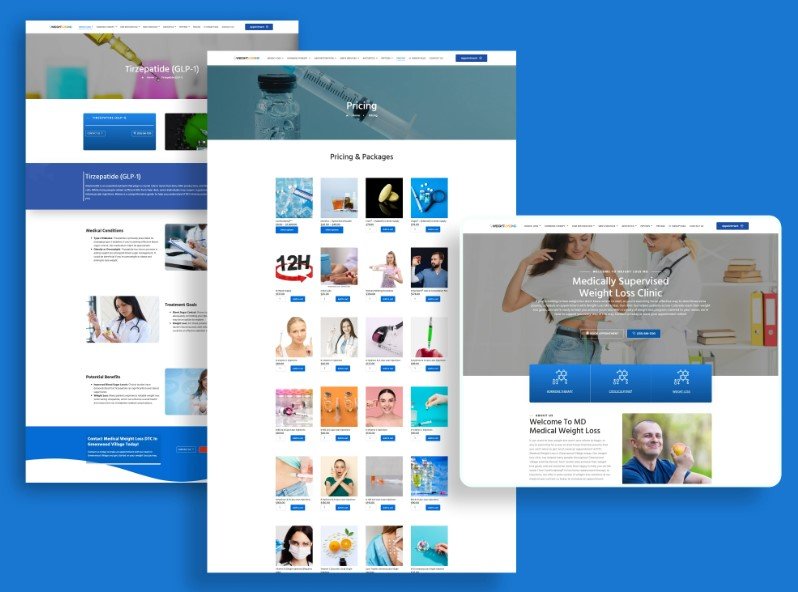 I will our agency will develop blog wordpress website design