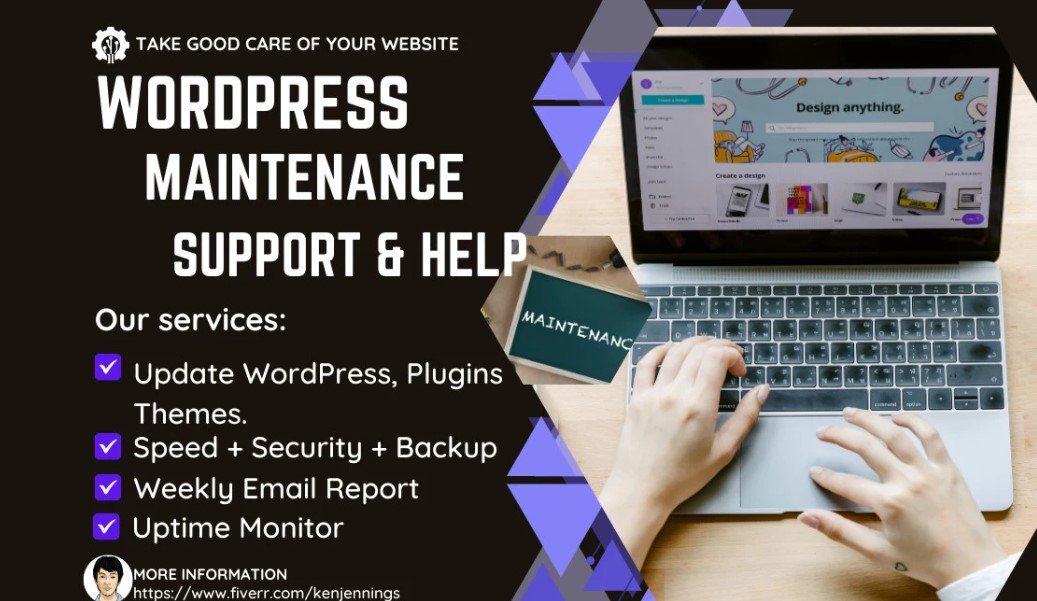 I Will Provide WordPress Maintenance, Support, and Help