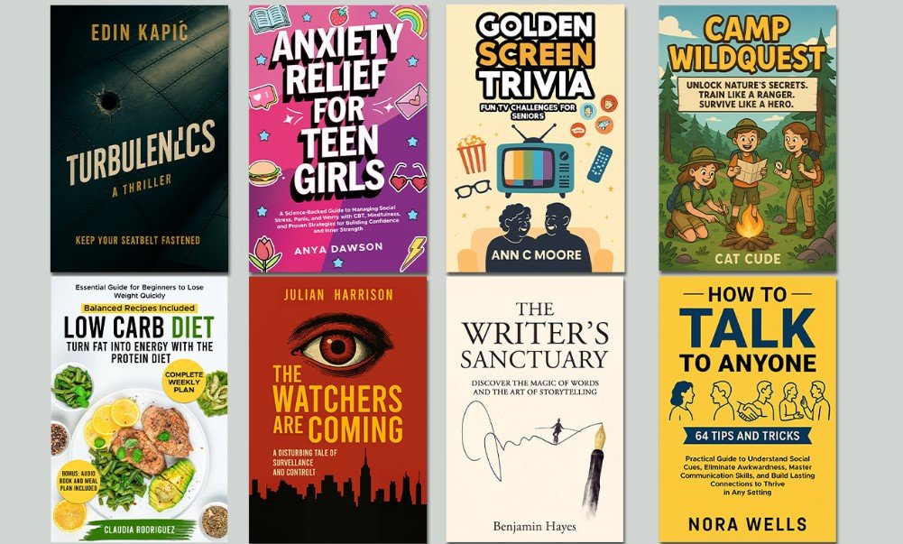 I will do non fiction book cover, kindle book cover, minimalist book cover design