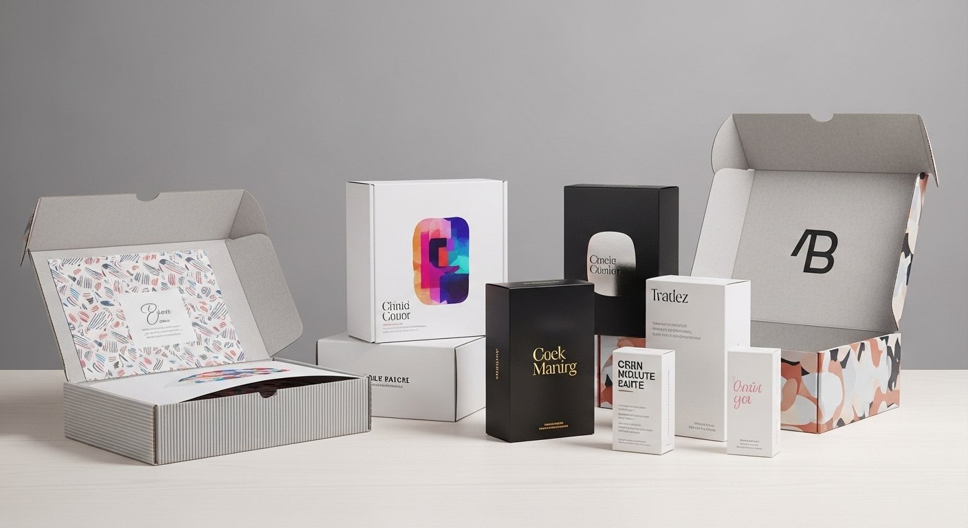 I Will Design Product Packaging, Mailer Box, and Subscription Box for Your Brand